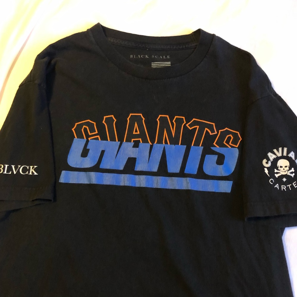 Black Scale SF Giants Colab T shirt